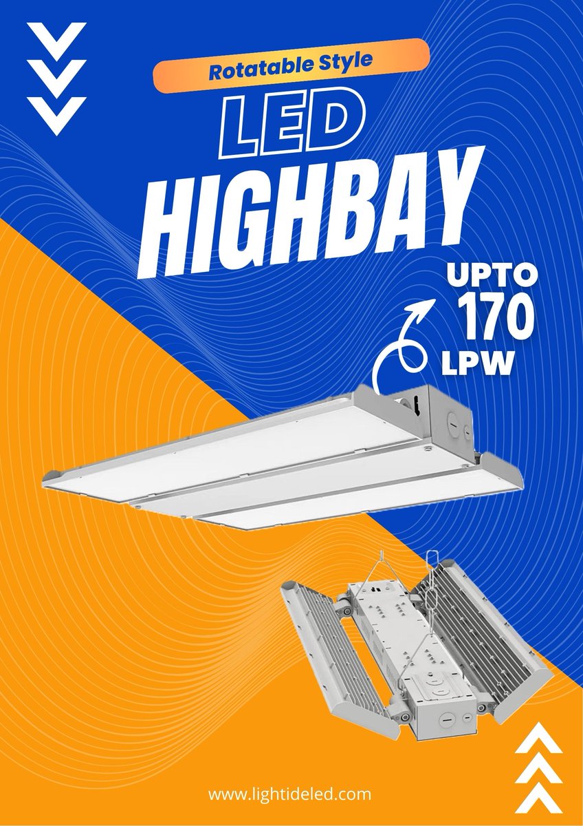 MayLightide (@dlcledsolution) on Twitter photo Light up your space with precision! 💡 Our LED Linear High Bay Fixture offers adjustable beam angles, up to 170 lumens/watt efficiency, optional emergency backup, ETL/CE certified & a 5-year warranty. Bright ideas, guaranteed! #LEDLighting #HighBay lightideled.com/product/linear… Light up your space with precision! 💡 Our LED Linear High Bay Fixture offers adjustable beam angles, up to 170 lumens/watt efficiency, optional emergency backup, ETL/CE certified & a 5-year warranty. Bright ideas, guaranteed! #LEDLighting #HighBay lightideled.com/product/linear…