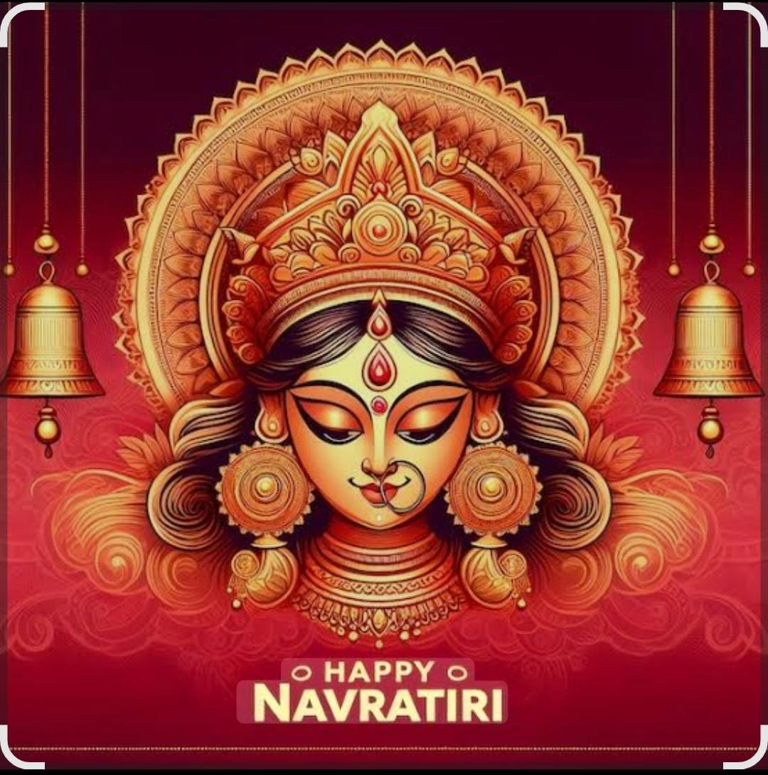 atulmohanhere's tweet image. 🪷🌹🌸जय माता दी।🌸 🌹🪷
सभी भक्तों को नवरात्रि की ढेर सारी शुभकामनाएं।
Wishing all a very #HappyNavratri ! May Goddess #Durga bless us with Peace, Prosperity & Good Health! #Navratri #DurgaPuja2025 #JaiMataDi #नवरात्रि #Navaratri #Navratri2025 #जय_माता_दी #नवरात्री2025