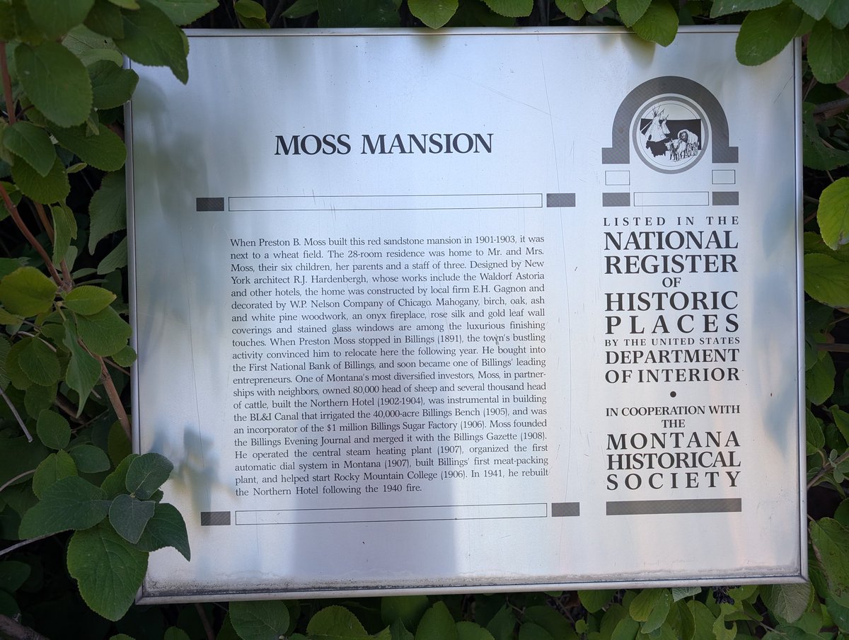 If you need some entrepreneurial motivation, here is a guy in the early 1900's absolutely crushing it in Billings, MT.