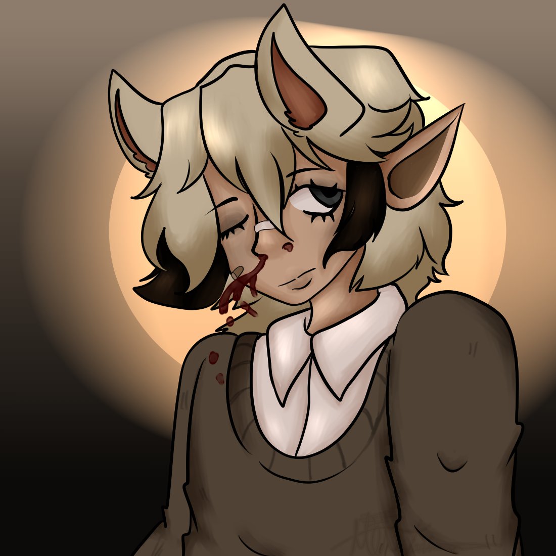 m0th_draws's tweet photo. Lil art dump,

First one is my oc x a friends oc,
second one is a commission 
third was college homework 

tags~
#art #artist #artmoots (?) #Commission #commissionsopen #wip #artwip #antiai https://t.co/kZg3uvFYVV