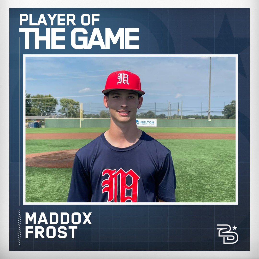 2DsportsTN's tweet image. ⭐️ Player of the Game ⭐️ 

Maddox Frost
MAD Mavericks National 16u

#2DNashville
@MarucciSports