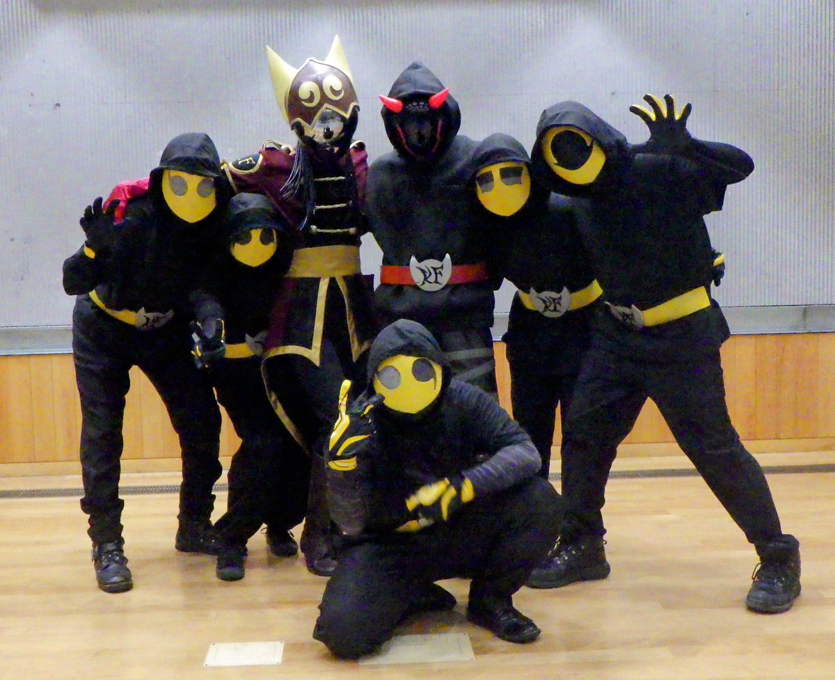 capsaicin_kaima's tweet photo. 怪魔軍誕生から3年…そしてまもなく4年目に突入するのだけれど…ついに！
怪魔軍全員集結することができたわよ！
ピリカラーが5人そろうのは初でそれを
なかがわ水遊園で実現出来たという事が
実に素晴らしいわ✧
ちなみに怪魔軍＆私の爆誕記念日は11月3日！人間ども今から宴の準備をはじめなさい🌶 https://t.co/Ihvvl7GCzf