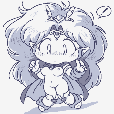 エスパーガール（説明書バージョン）描いてみた。
やっぱ、紙の説明書は良いですね～。