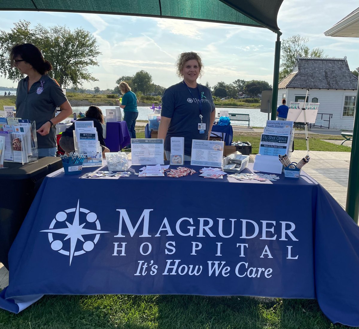 It has been quite a weekend!  Magruder participated in the Suicide Awareness Walk, and the Magruder Auxiliary held its annual Trunk Show fundraiser.

#improvinglivestogether #ottawcountyhealthcare #September