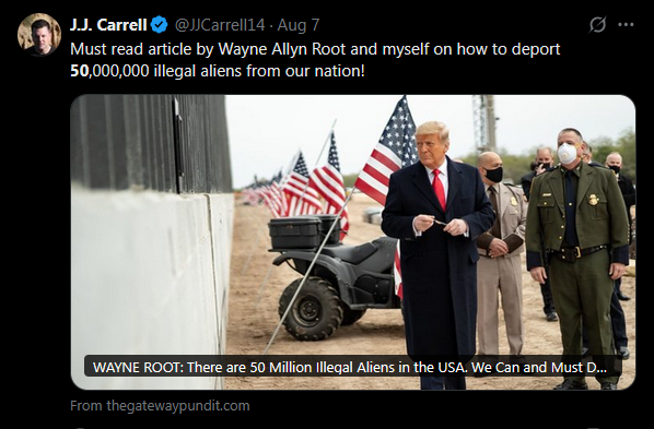 nualanichols's tweet photo. @PierrePoilievre #UNPARTY
We're threatened with an EVIL AGENDA to cull human life on the planet, endure manufactured global food shortages worldwide, with a marauding army of 50,000,000 strong in North America - and this is the best you've got?
AGENDA 2030
https://t.co/SjYFpLI9Cf https://t.co/fx6GDIuKfb