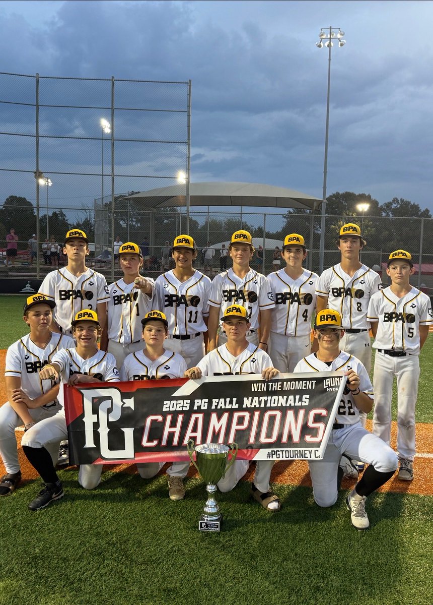 GIANTSYALOBUSHA's tweet image. BPA 2030 champs this weekend - Zeke Trimble MVP pitcher: