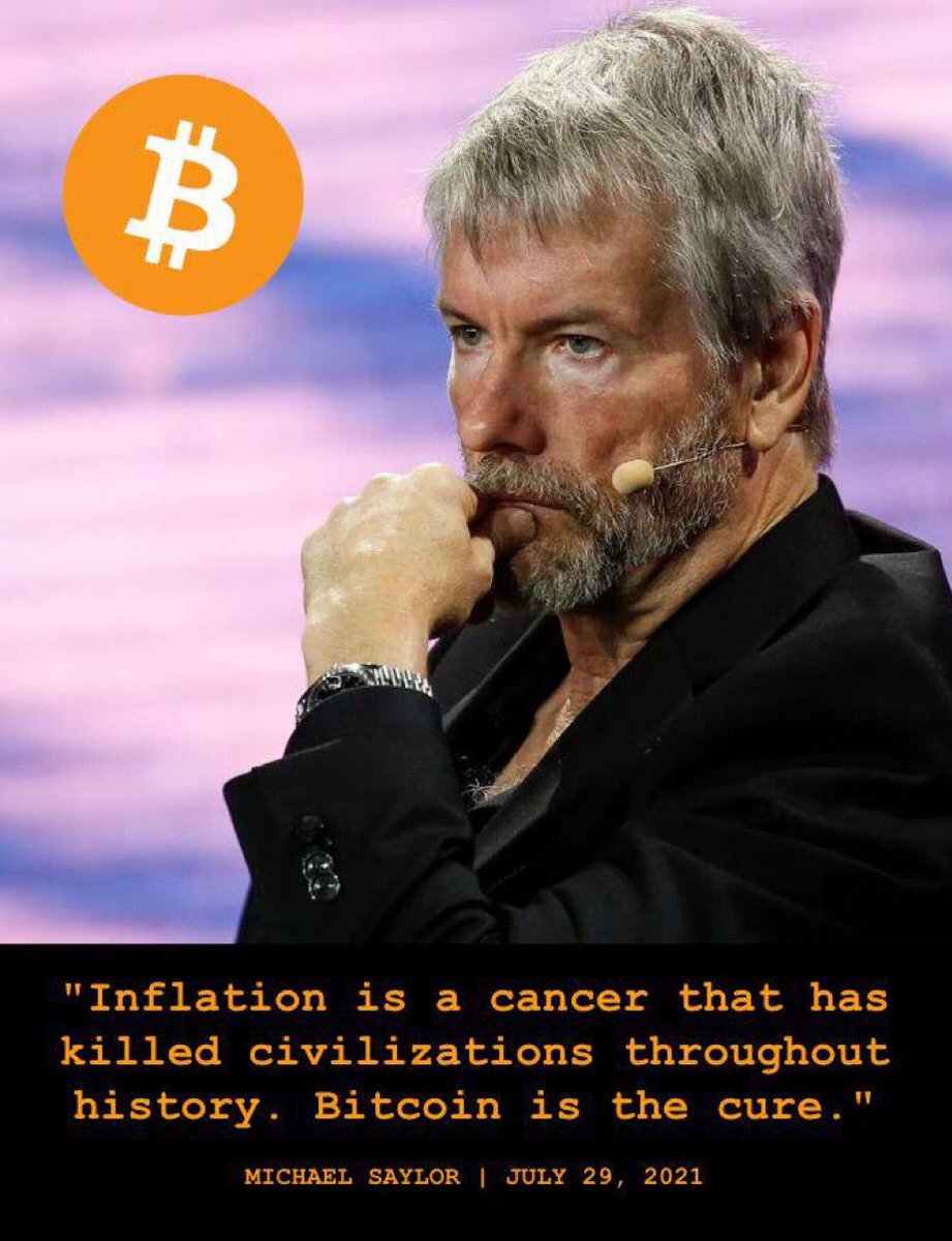 “If you are going to invest in #Bitcoin, a short time horizon is four years, a mid-time horizon is ten years, &amp; the right time horizon is forever.”
- Michael Saylor in 2022 

WHAT A LEGEND!!!