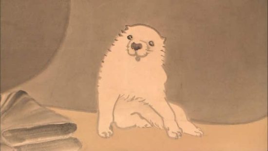 momo_funny's tweet photo. 江戸時代にポメラニアン居た説確信。 https://t.co/lyTgvzYnF8