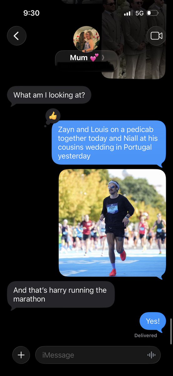 Had to give my mom the daily update
