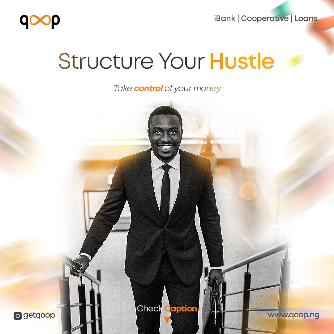 getqoop's tweet image. Making money is one thing, managing it is another. Use QOOP to stay in control and avoid financial wahala. Visit: app.qoop.ng to get started.
#MoneyWithSense #QOOPTracker #EarnAndBuild #SmartHustle #FinanceHack