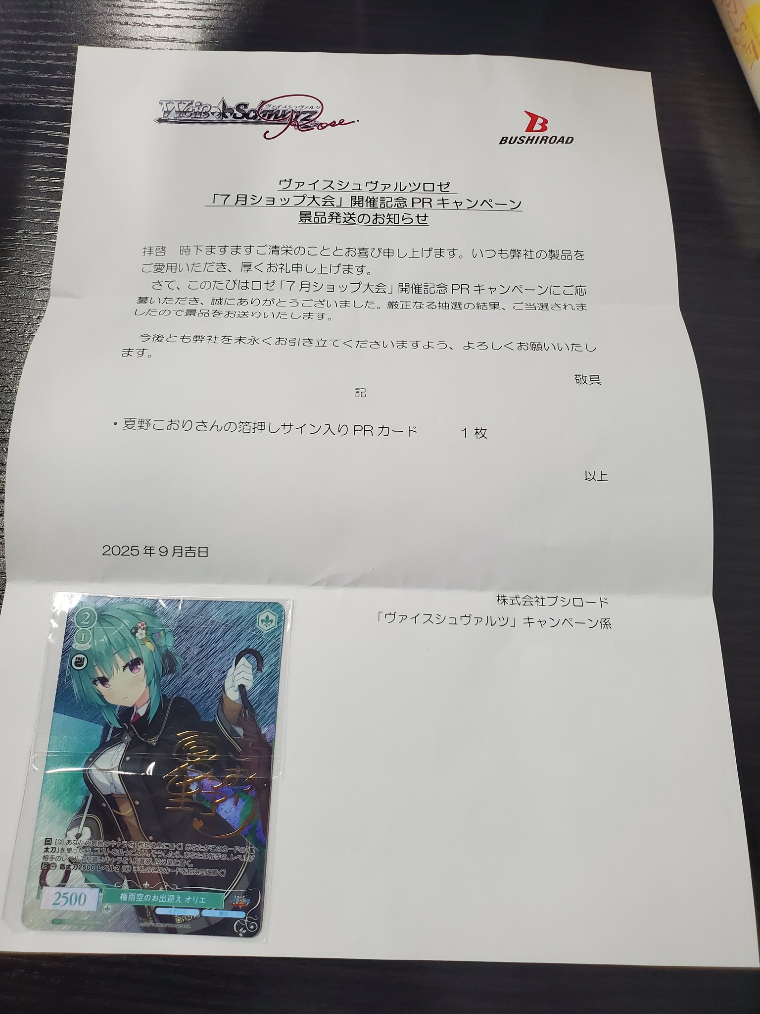 WSR ゆずソフト PR+「梅雨空のお出迎え オリエ」 WSR ゆずソフト PR+「梅雨空のお出迎え オリエ」 梅雨空のお