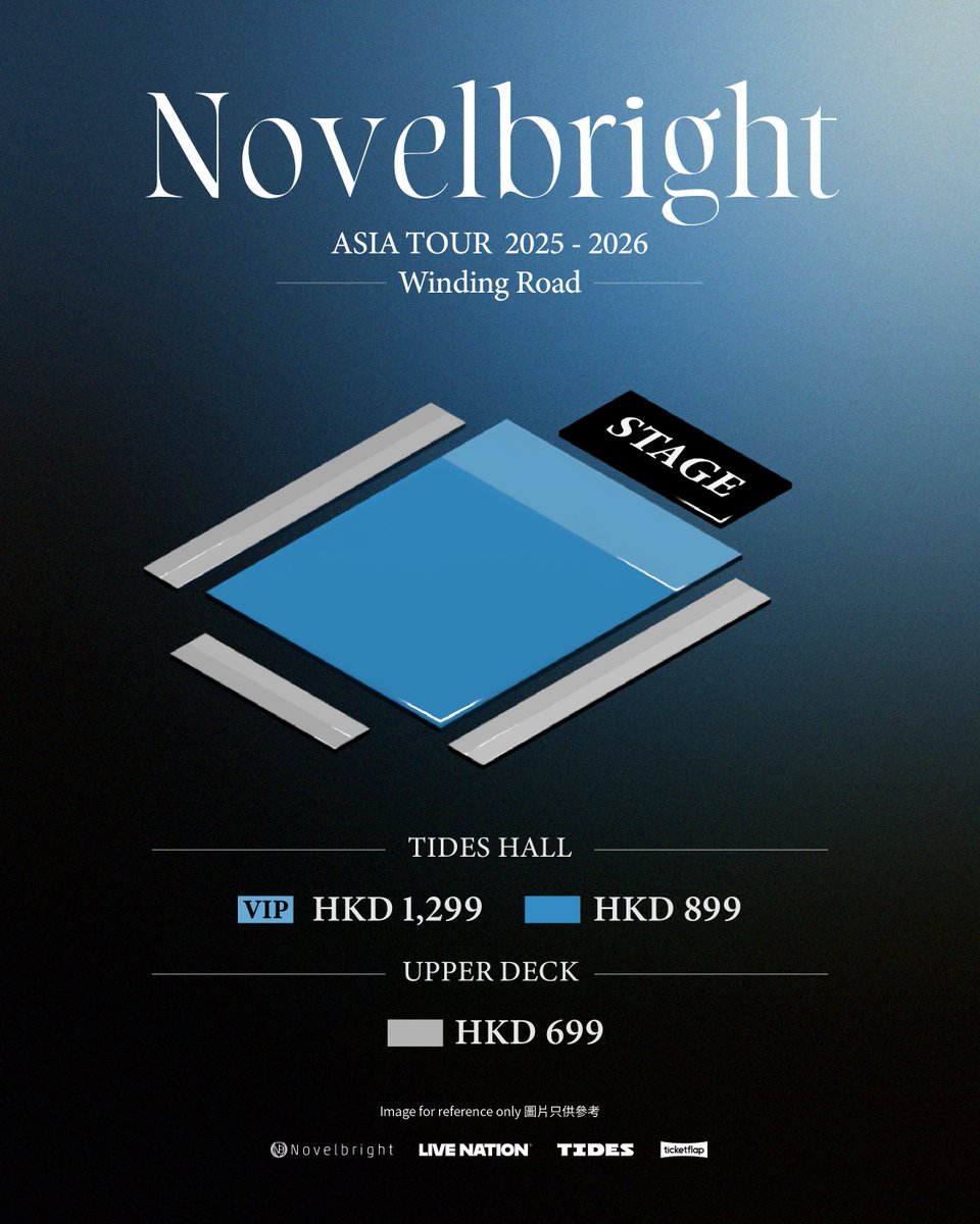 🚨Hong Kong Show Ticket Information🚨】 「Novelbright ASIA TOUR