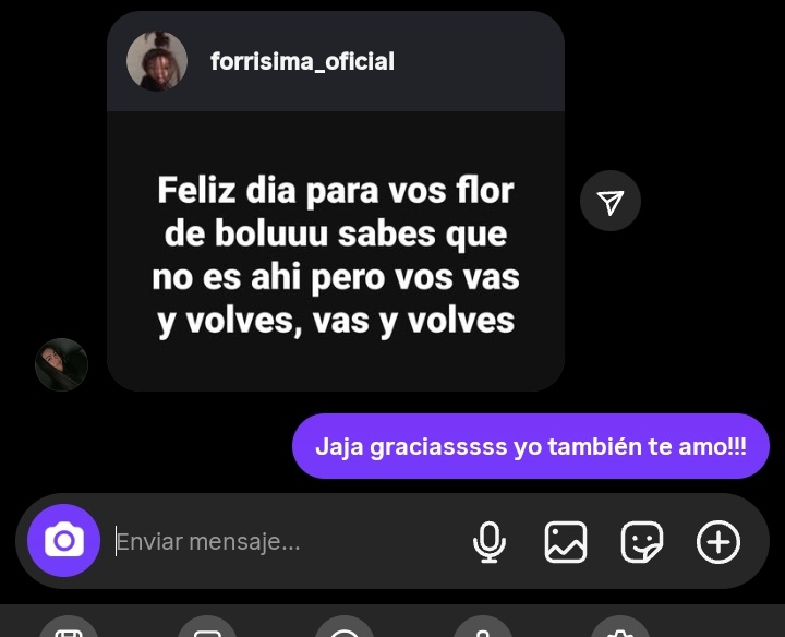 FELIZ DIA PARA TODAS!! jajaja mi amiga la más tierna!😂🫶🏻🌻