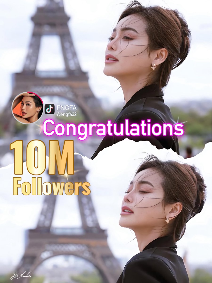 zombieA88's tweet image. Unstoppable! 10M followers and still climbing! Congrats, Engfa, you&apos;re absolutely crushing it. 🤟🎉🎊🥳

Let&apos;s the number keep growing 💪🥰

#CongratsENGFATiktok10M
@EWaraha