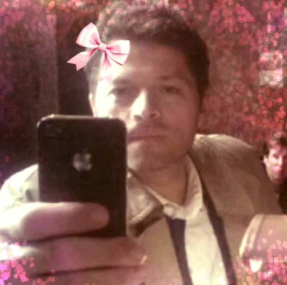 cas filming dean when he’s tied to the bed