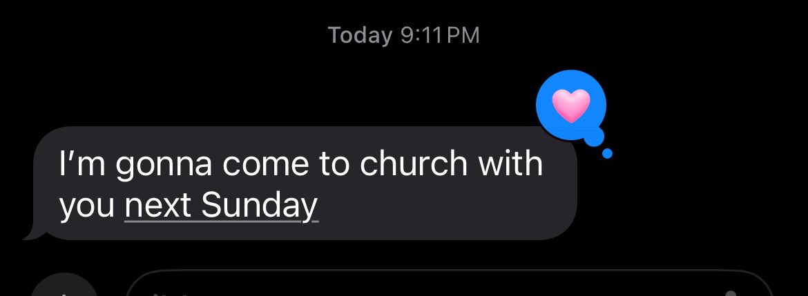 A text I just received from my 19 year old nephew 🥹.