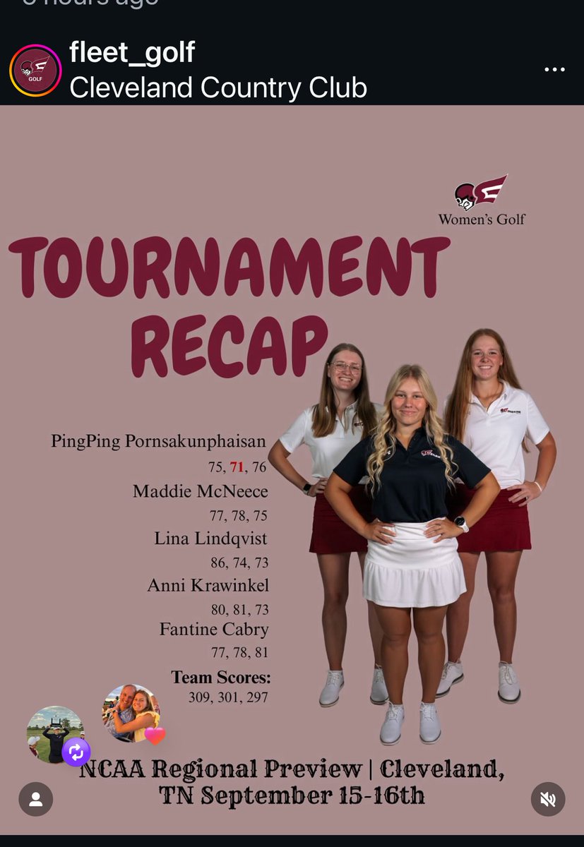 Clinton Arrows Golf tweet media