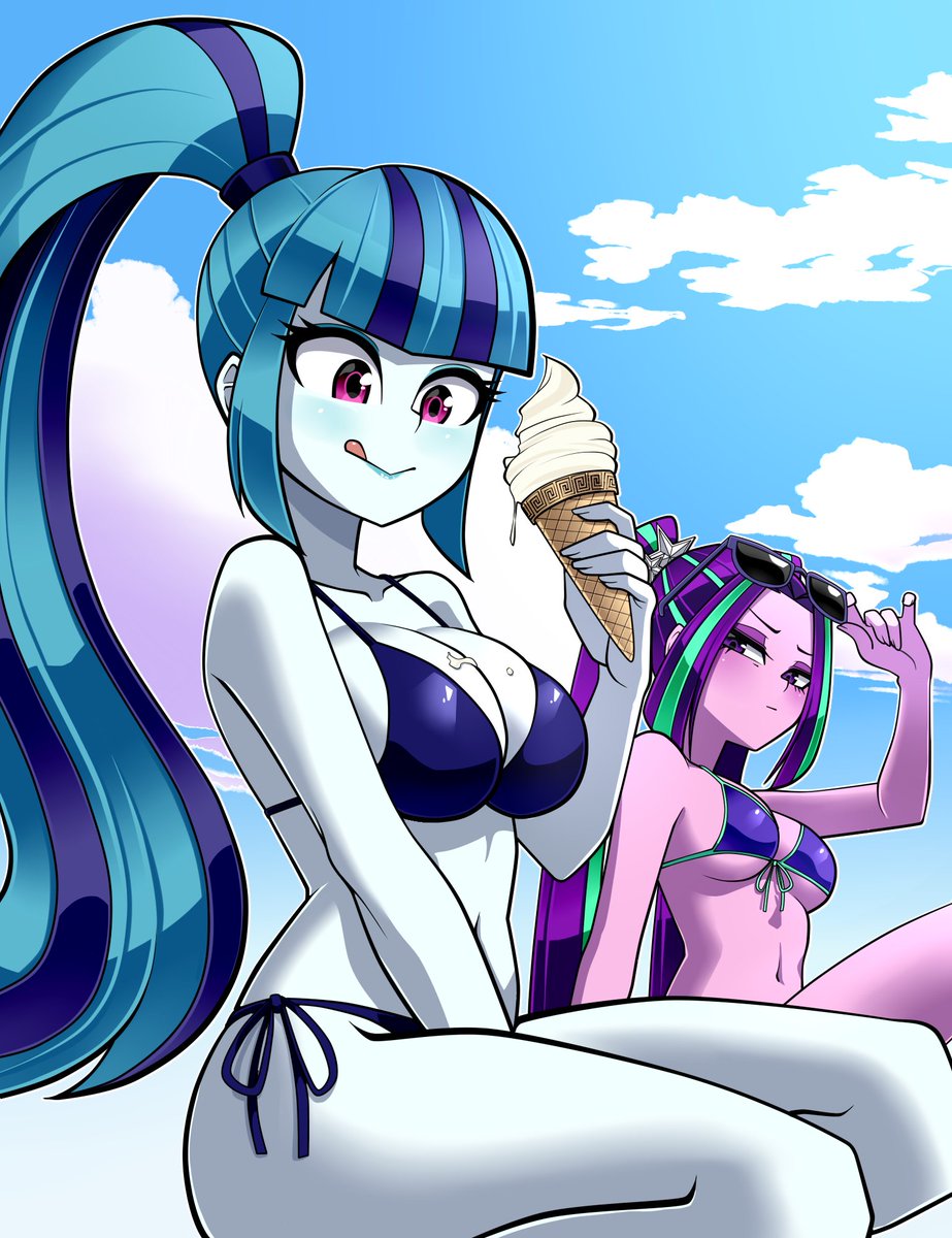 Sonataria last summer day~

#EquestriaGirls #AriaBlaze #SonataDusk
