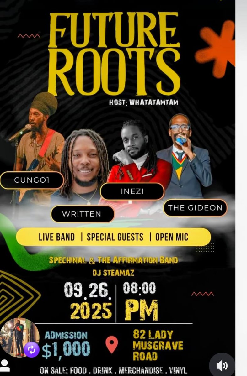 Come <a href="/ineziofficial/">Ineziofficial</a> perform live @dubwisecafe Kingston September 26th