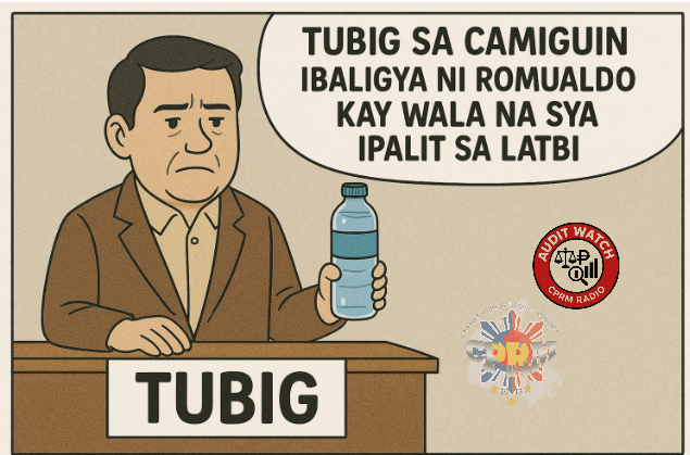 cprm013113's tweet image. Tubig sa Camiguin, ginegosyo ni Romualdo? 💧
Kay gutom sa latbi, pati tubig ibaligya.

#Camiguin #Romualdo #Korapsyon #TubigParaSaTao #HindiSaBulsa #AuditWatch #CPRMRadio