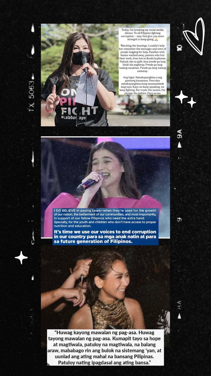 Si Darna, ang Dyosa, at ang Talang nagniningning sa kalangitan

<a href="/143redangel/">Angel Locsin</a> 
<a href="/annecurtissmith/">Anne Curtis-Smith</a> 
<a href="/JustSarahG/">Sarah Geronimo</a> 

 #TrillionPesoMarch