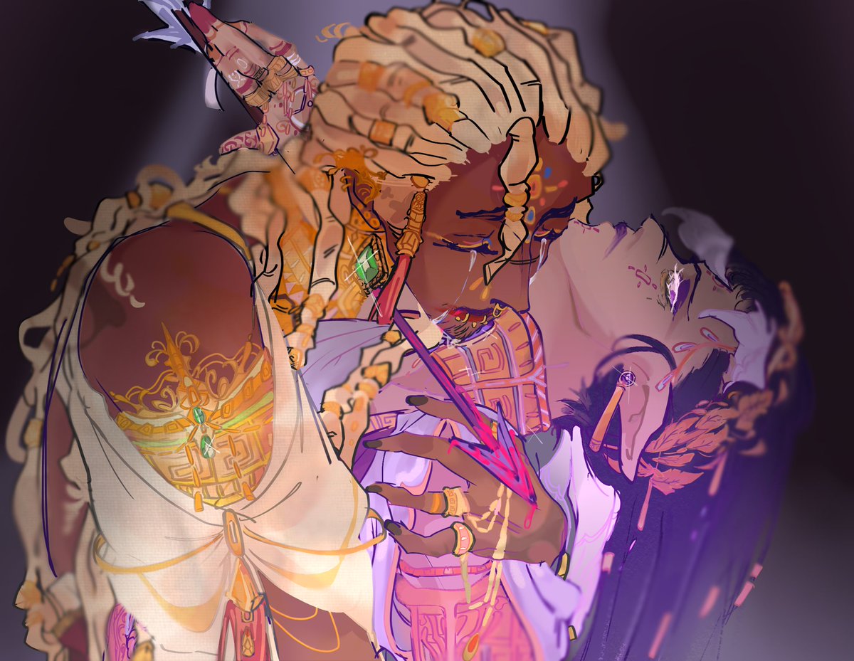 JaytheMann_'s tweet photo. ThornLaurel (The shipname made by me and my friend lol)

“You shall remain alone, forever. Whilst I rot in Tartarus, like you wished. Live with hate, regret, and anger always, because that’s how I truly know you.. my dear Telemachus.”

#ThornLaurel #Antimachus #Sharpwolf https://t.co/QJrtY4VyDT