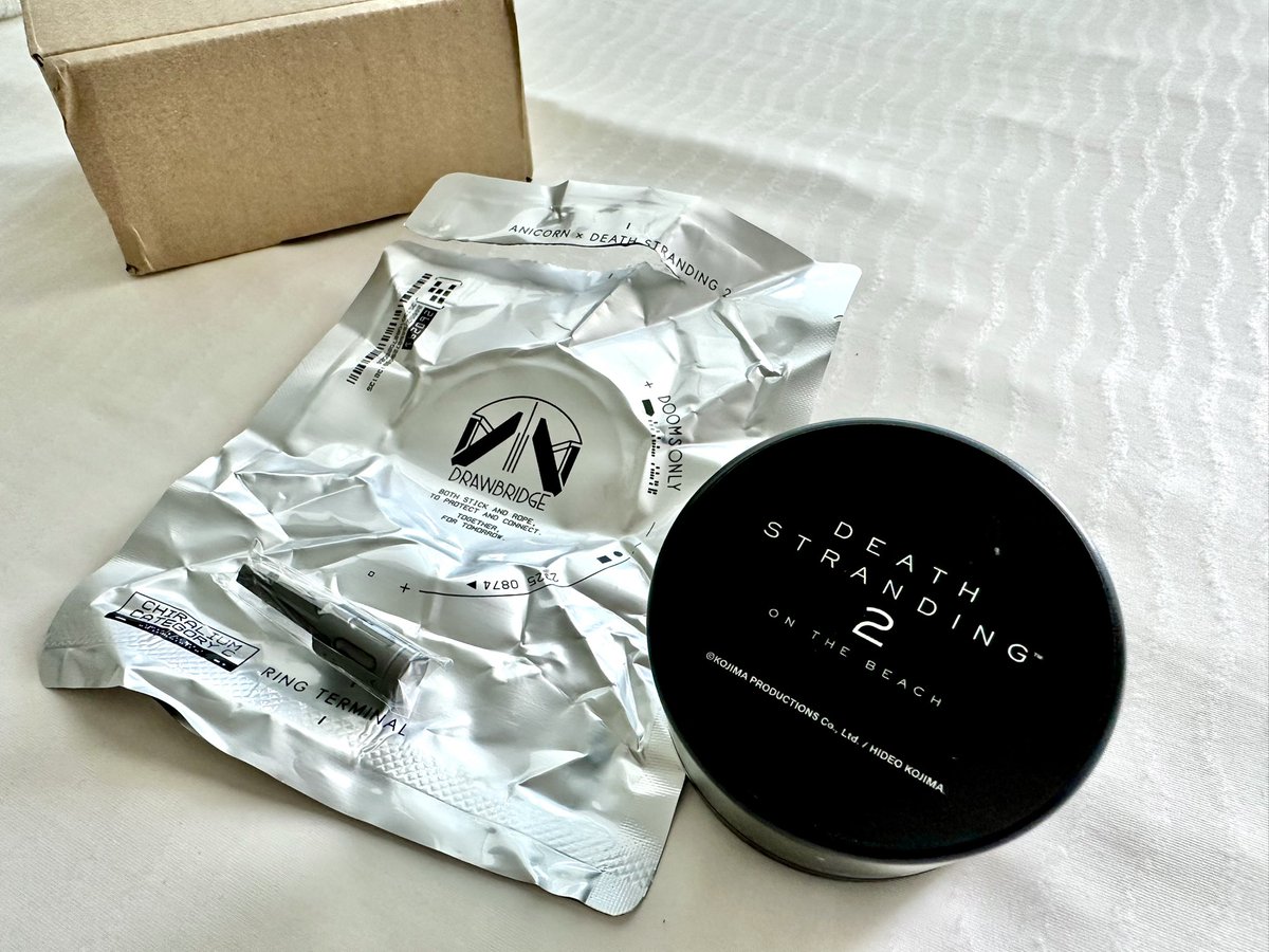 BarrelStabilize's tweet image. デス・ストランディング2のリングターミナルが届きました！
NFCどうやるのかなー…！？
#DeathStranding2 #RINGTERMINAL #ANICORN