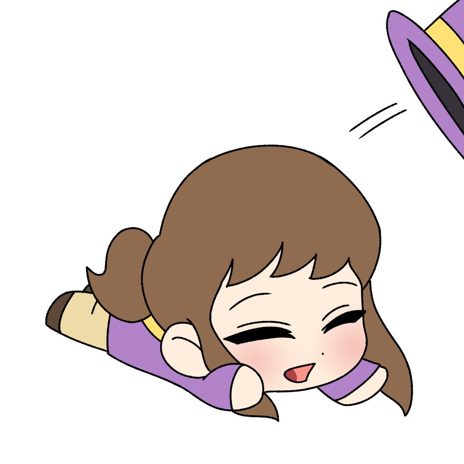 [Day 224] ouch!
#Hat_kid #ArtistOnTwitter #ahit #chibi #ahatintime #hatkid  #hatgirl #cute #ibisPaintX