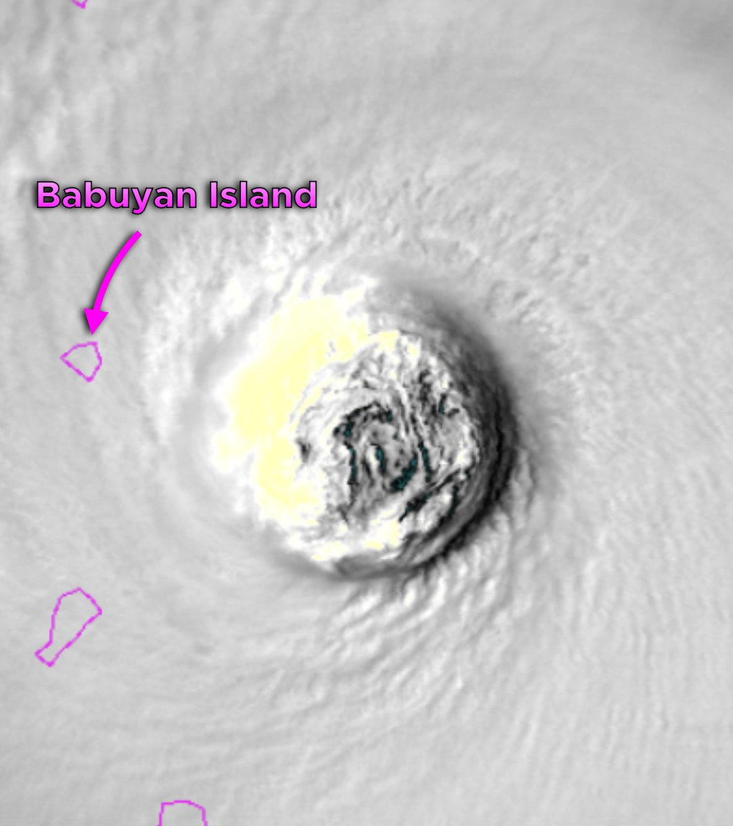 usd0705's tweet photo. #SuperTyphoon #Ragasa (#NandoPH) 

As per Japan Meteorological Agency (#JMA) — 

With a central pressure of #905mb,  it is officially the most-intense tropical cyclone WORLDWIDE this year, surpassing Hurricane Erin in the North Atlantic   &amp;  in West Pacific since #Bolaven in 2023 https://t.co/Q1cVNZUqas
