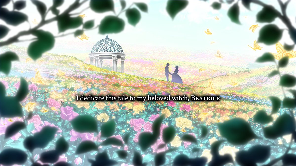 i_smoke_air's tweet photo. No words.

Umineko has quickly become my favorite story and game of all time, peak does not even begin to describe it. 

The way it mixes mystery, magic and romance together is...

I will carry this story and these with me, in my heart, forever.

Without love, it cannot be seen. https://t.co/wtH1vXP6gh