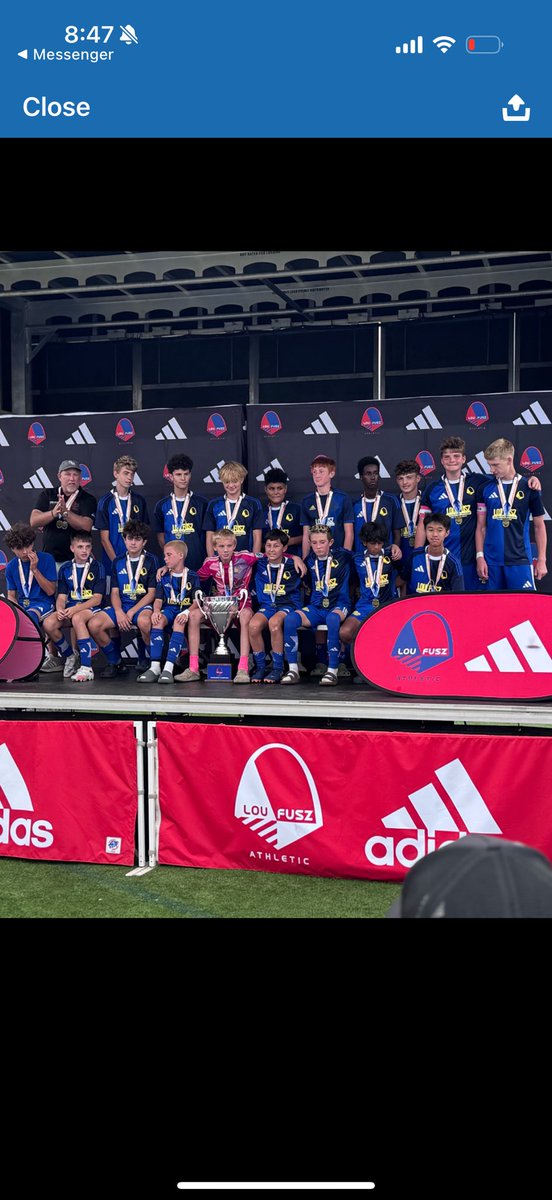 danklott2's tweet photo. What a weekend 15 games 4 teams my top team moved to 8-0 on season with 2 championships in last 2 weeks . Scoring 15 goals and giving up 0. My backline is as good as you can get again this year. My second team also won there bracket going undefeated And played my top team in the championship final .They gave them all they could handle with a 1-0 final . Goalkeeping was outstanding all weekend . Proud coach now a day off tomorrow.