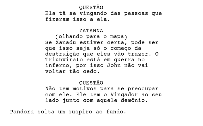 CantoSpart's tweet photo. Questão e Pandora presentes em CONSTANTINE - CIDADE DOS DEMONIOS - https://t.co/VpCB2bm3qN