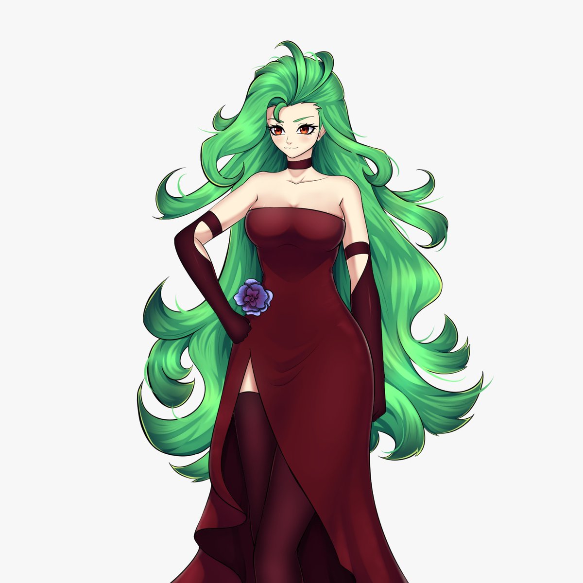 🌸Amando mi nuevo avatar🥰😍, creado por el artista <a href="/KuroPv01/">👹Kuro The Harbinger👹【Comission Open】</a> 🌸