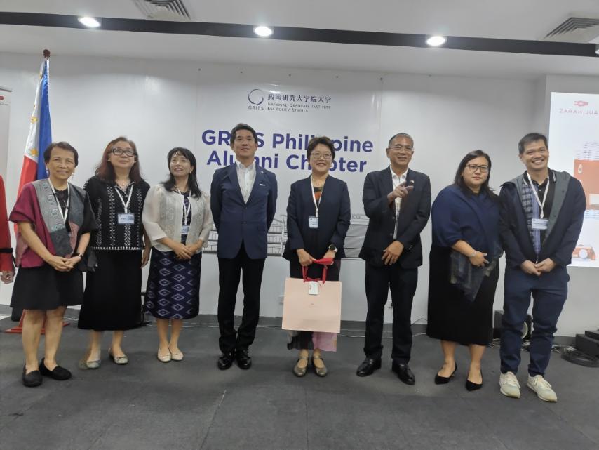 AmbJPNinPH's tweet image. Delighted to join such remarkable individuals for the GRIPS Philippine Alumni Chapter Reunion! 🇯🇵 is proud to have played a significant role in shaping some of the 🇵🇭’s brightest minds, committed to driving forward change &amp;amp; innovation for the Philippines and beyond. 🌐🌟