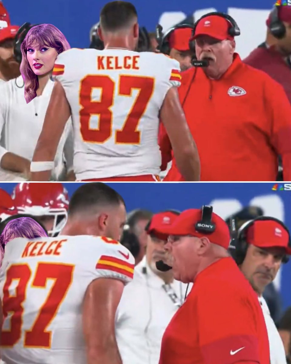 RealBenafit's tweet photo. @cashmeout2s @BleacherReport @taylorswift13 Coach is not about to chastise her man in front of her like that! #TheLifeOfAShowgirl https://t.co/EheePNnXcA