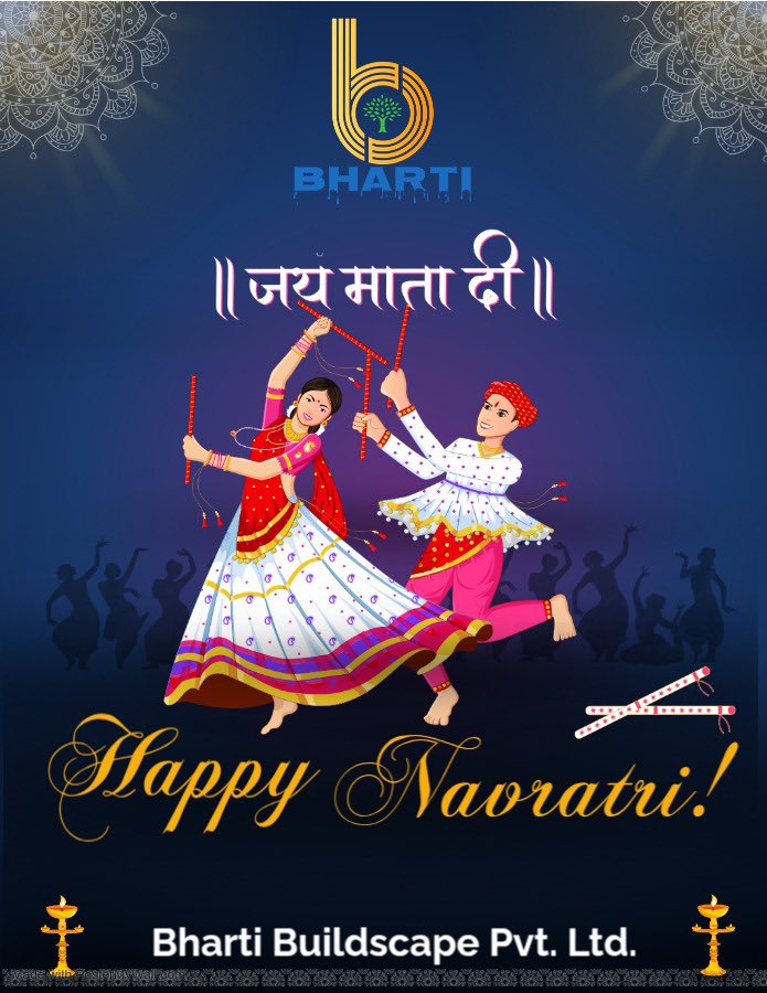 ✨ Happy Navratri! ✨
 May Maa Durga’s blessings fill your life with joy, prosperity, and strength.
Bharti Buildscape Pvt. Ltd.
Innovation • Reliability • Vision