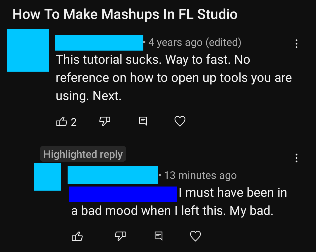 It's all good buddy.