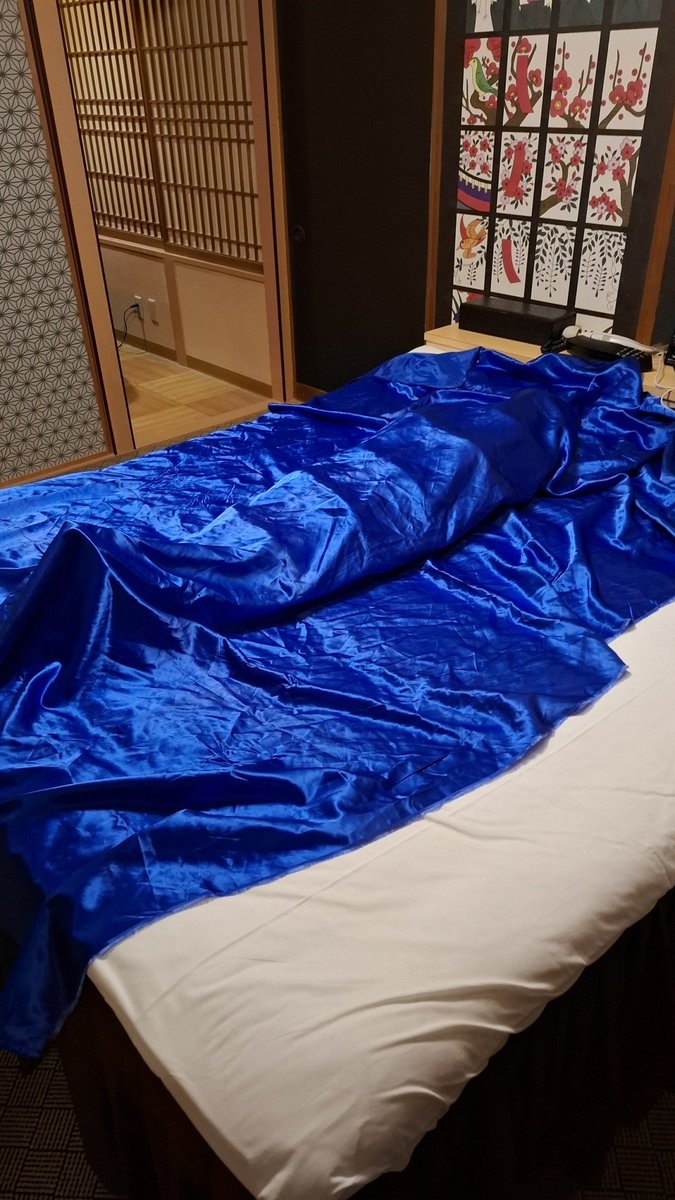 とある屋敷の部屋
そこには怪しいツルツルなサテンを被った何かが居る
それはまるで…
dekolta chair illusion
asrah levitation illusion
かのように妖しく佇むヒトなのかモノなのか♡