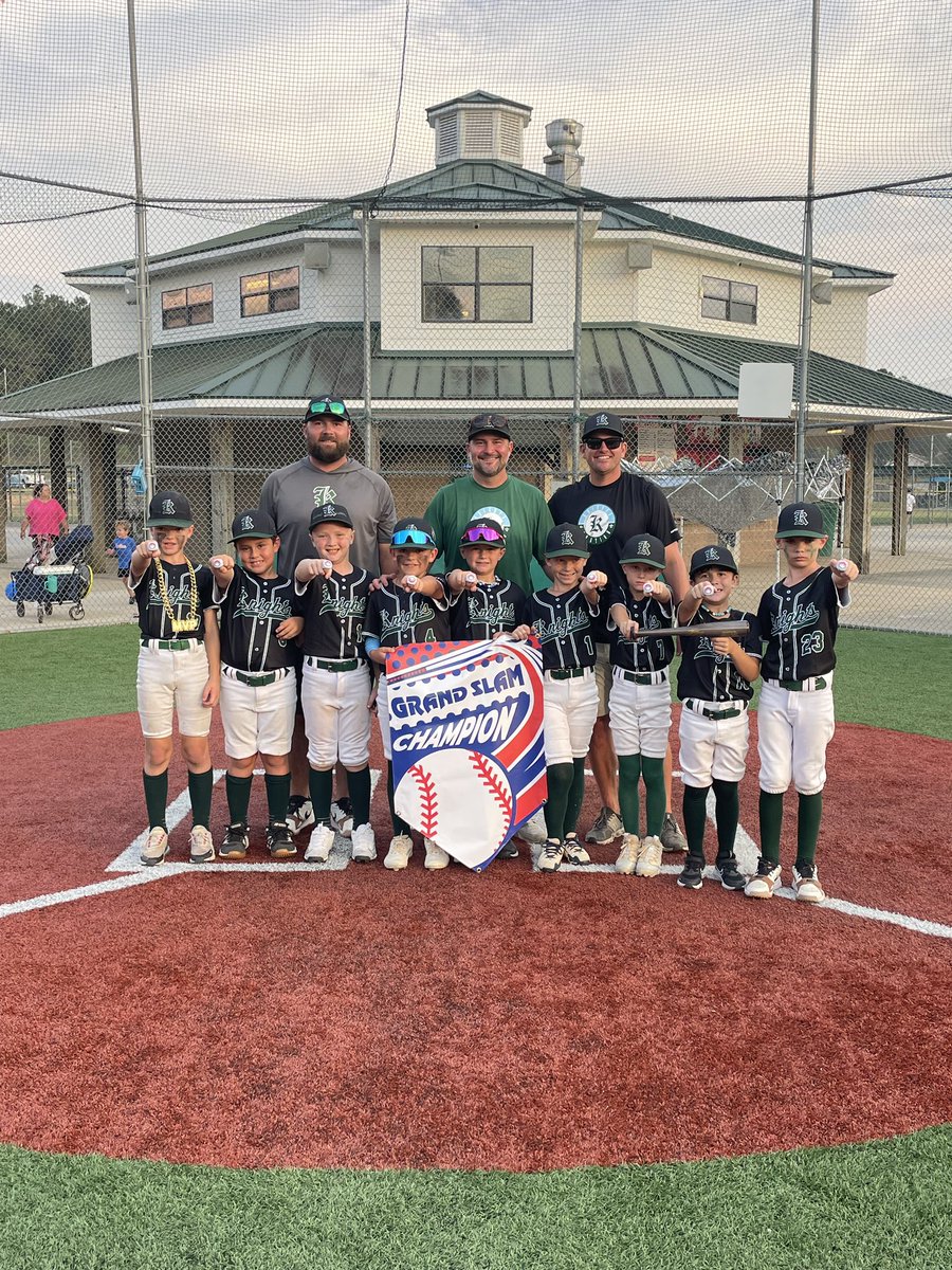 hattiesburg4L's tweet image. 9U Sellers goes 4-0 this weekend to win the Grand Slam South MS Hub City Elite  tournament.  Really proud of our little guys and our coaches  #4L @knightknation4L @MarucciSports