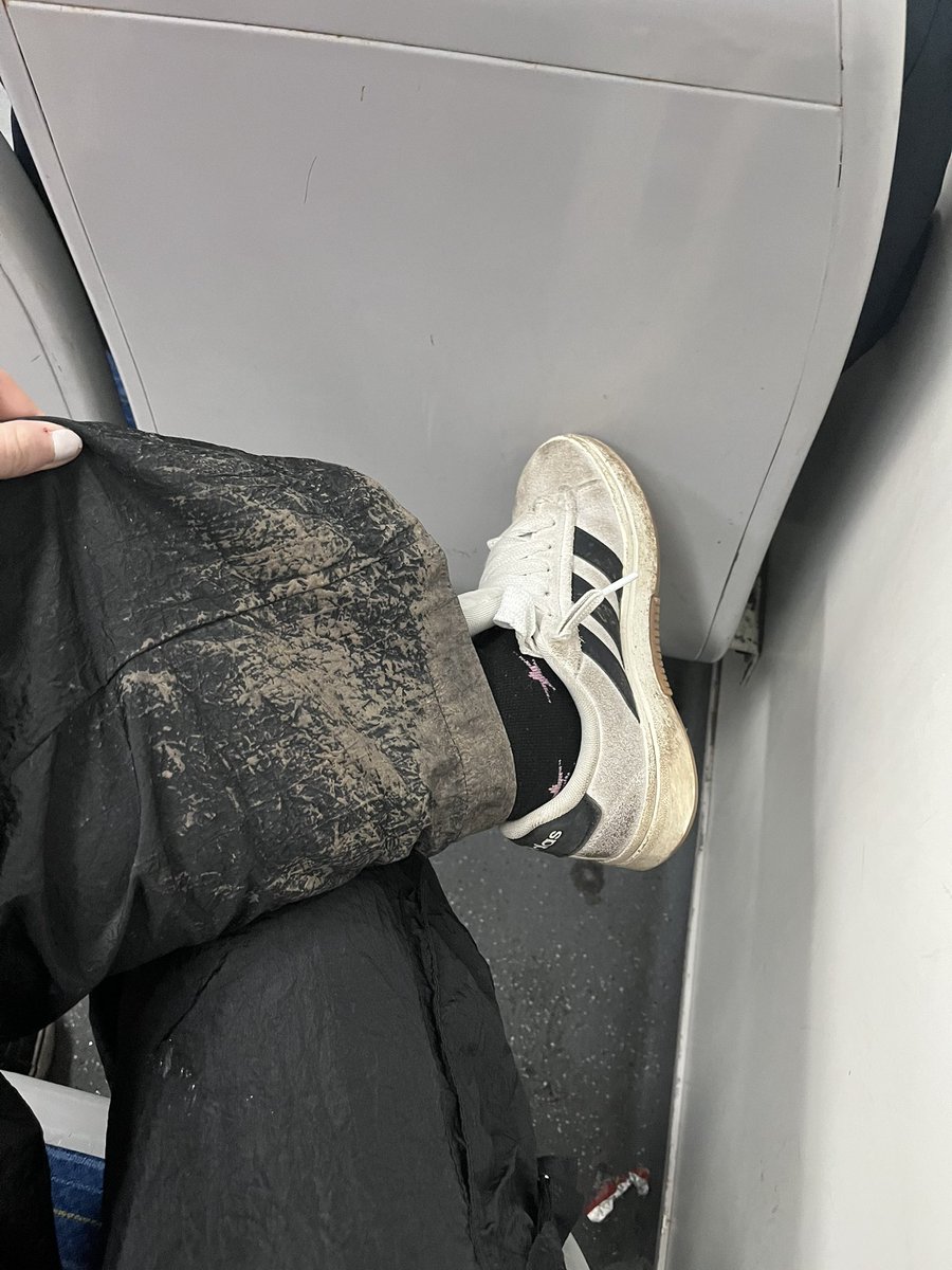 sabes que estuvo bueno el show cuando terminas asi: