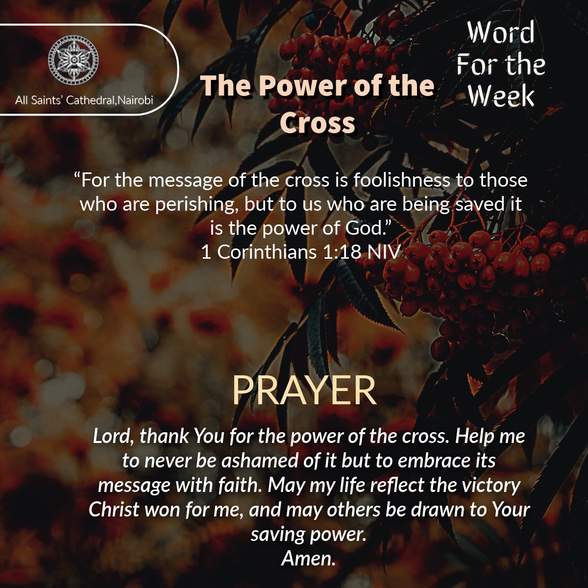 MalimoIgnitius's tweet image. The cross divides opinion: to the world, it looks weak and absurd, but to believers, it reveals God’s greatest power. Where some see defeat, we see victory. The cross reminds us that God’s wisdom shatters human pride, and His power is made perfect in weakness. #WordForTheWeek 🙏🏿