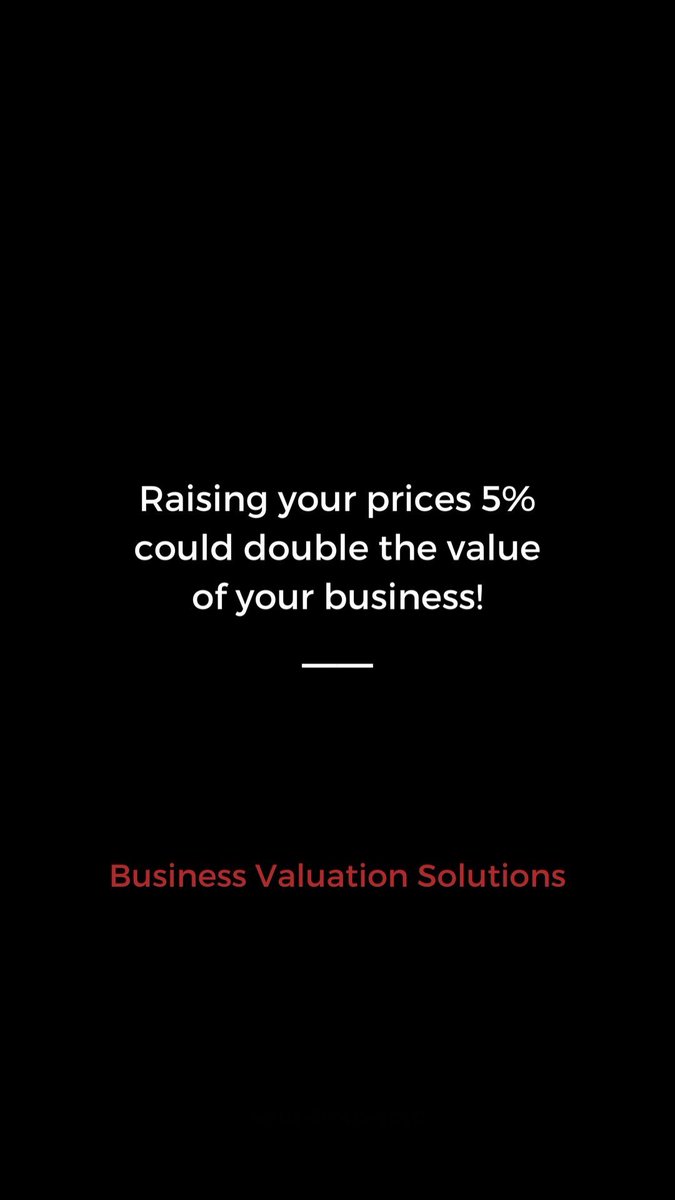 Biz_Value's tweet image. 📈 Sometimes the biggest gains come from the smallest moves.

#BusinessTips #Profitability #EntrepreneurLife #PricingStrategy #SmallBusinessGrowth