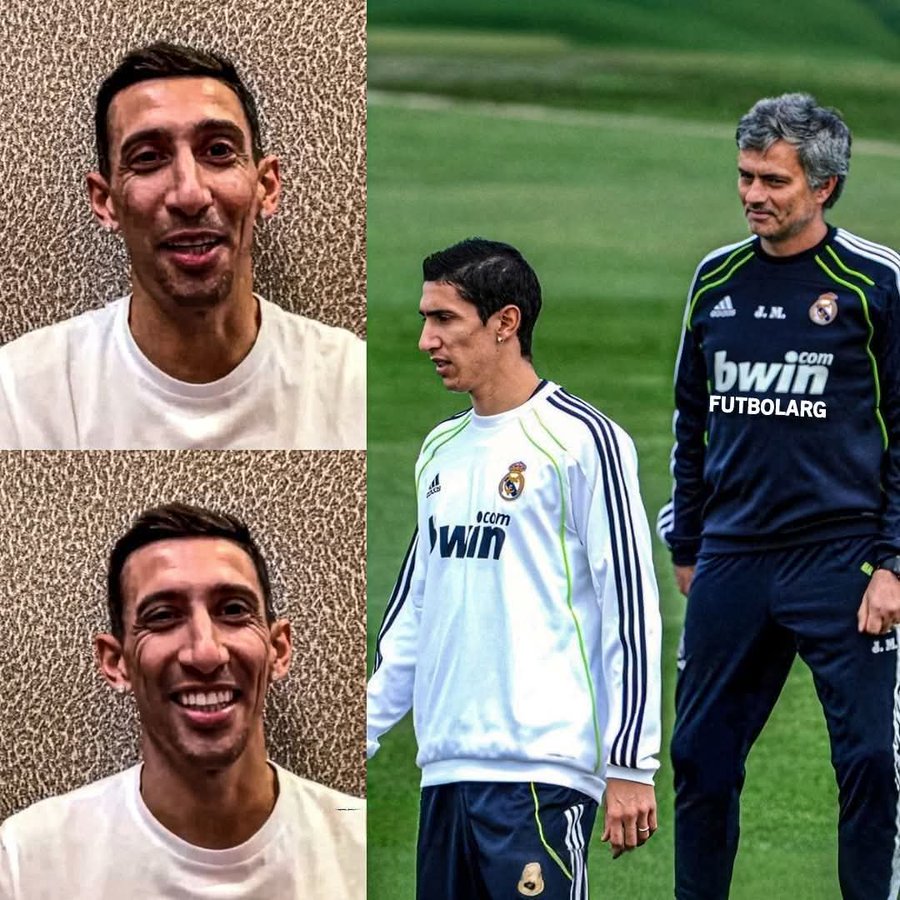 モウリーニョ監督との素晴らしい（？）関係を話す
🇦🇷ディ・マリアさん

ある時、僕にはイエローが4枚たまっていたんだ。
彼がこう言ったよ。
『この試合でイエローをもらったら、4日間休みをやる』

で、僕はその試合に出て、
イエローをもらって、
4日間の休暇もらって、妻と休暇を楽しいんだ。