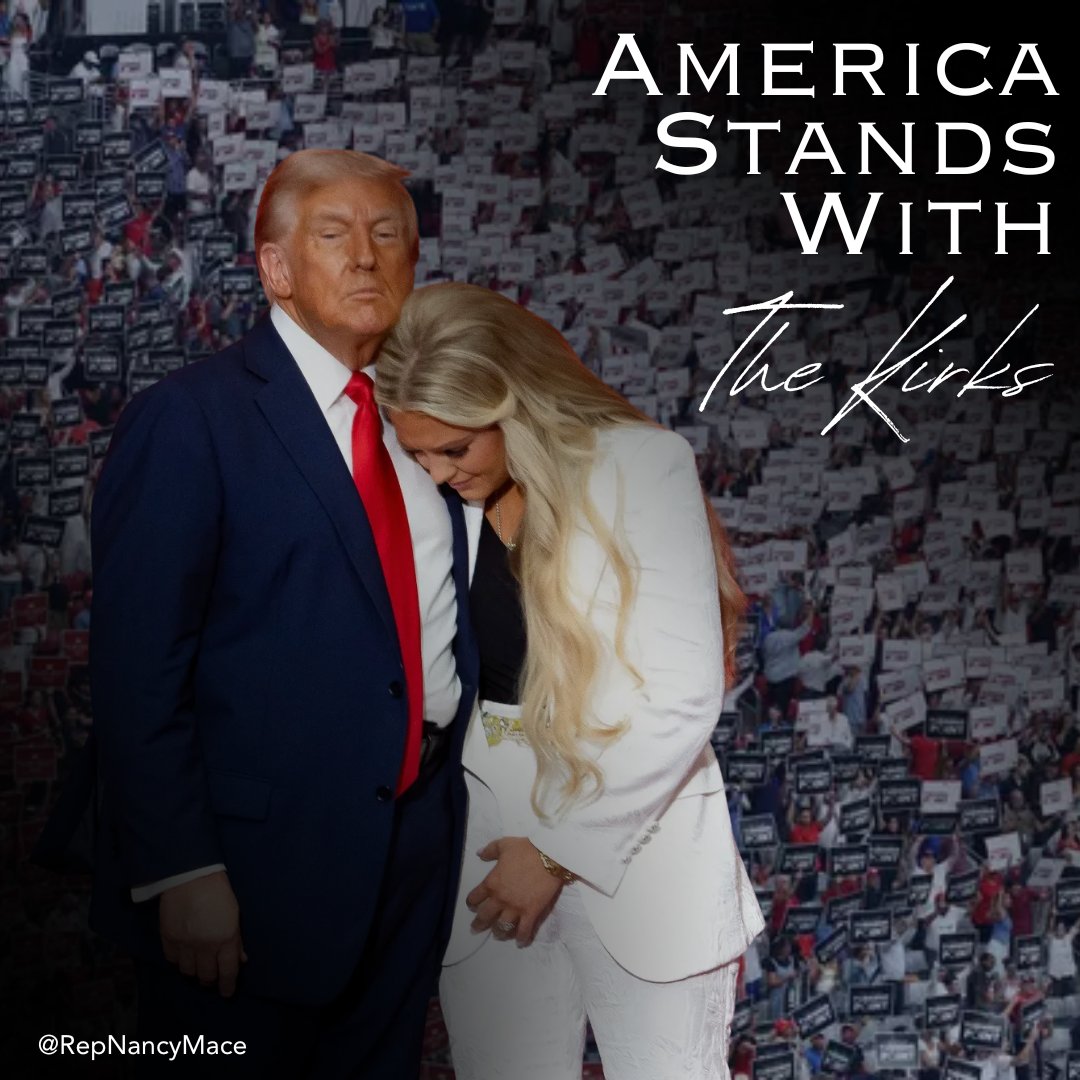 Only faith can explain this kind of strength.

We are ALL Charlie Kirk.