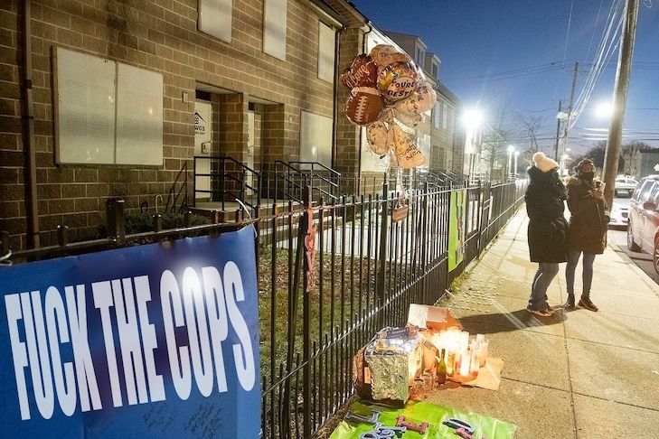 BrownWatch's tweet photo. Another Black Person's Lawsuit Against Police for Murder Dismissed w/o a Trial: Video Showed a Plainclothes Newark Cop Suddenly Jump Out an Unmarked Van and Fatally Shoot Carl Dorsey, who was Unarmed and Not Under Arrest. White Fed Judge Tosses Case https://t.co/vZpQRAOGLb https://t.co/kBUM0wLWd9