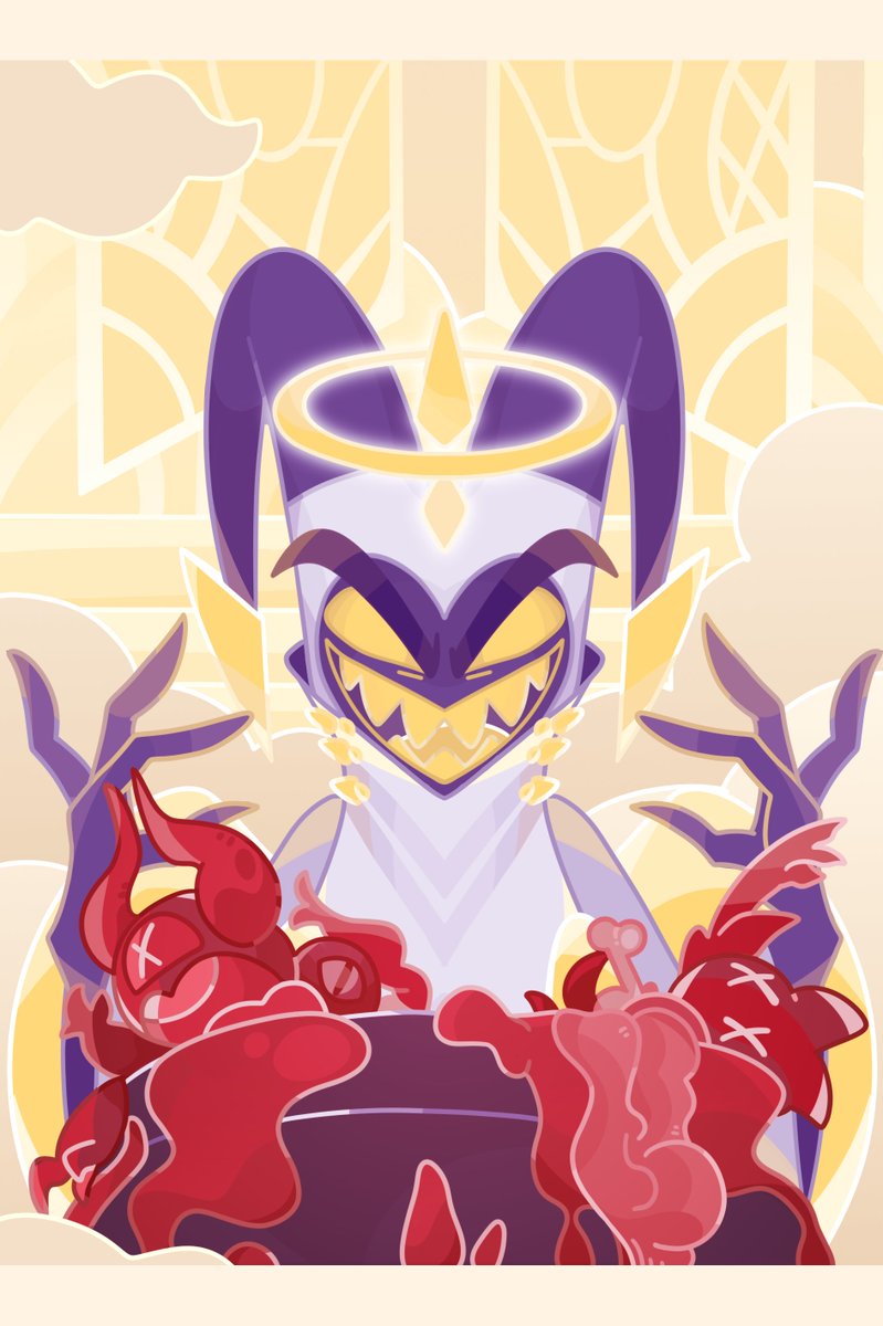 🎸Extermination is Entertainment🎸
#HazbinHotel 
#HazbinHotelAdam