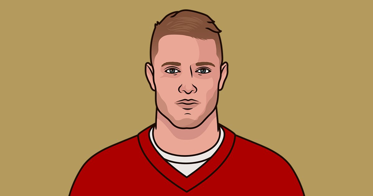 Christian McCaffrey in Week 3:

17 Carries
52 Rush Yards
10 Receptions
88 Receiving Yards

His 77 touches to start the season leads the NFL and is the most through 3 games in franchise history.

#49ers #FTTB