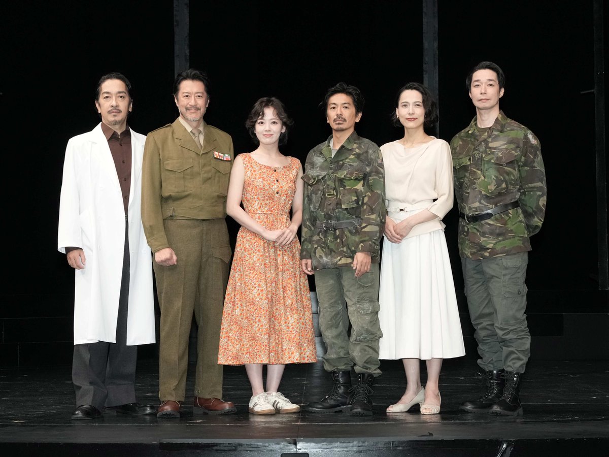PiaStage's tweet photo. 【レポート📝】森田剛「本当に愛おしい時間でした」パルコ・プロデュース2025『ヴォイツェック』いよいよ開幕🎊
https://t.co/VXTBBx3F7V

#ヴォイツェック #小川絵梨子 #森田剛 #伊原六花 #伊勢佳世 #浜田信也 #冨家ノリマサ #栗原英雄
#ぴあアプリ #ぴあステージ https://t.co/v6MViQRgrl