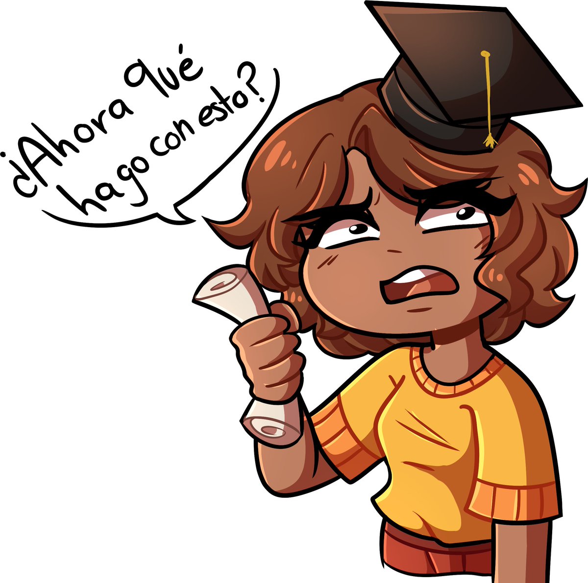 OFICIALMENTE SU SERVIDORA SE HA GRADUADO!!
✨Ahora soy licenciada en Cine y Animación Digital awiwi ✨

A ver si ahora si puedo regresar a dibujar mas seguido!! 🫠🌻