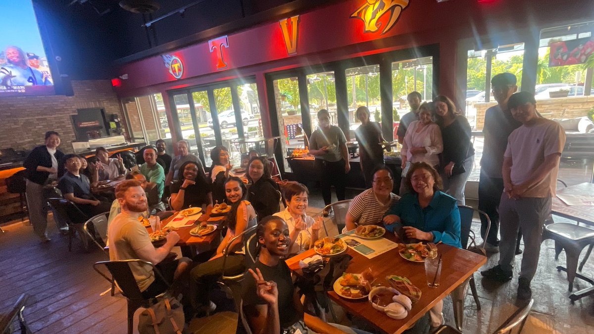 Great day of bowling and good food with this awesome group! Loved getting to know everyone better! <a href="/GoldenringLab/">Goldenring Lab</a> <a href="/ZachosLab/">Nicholas Zachos Lab</a> <a href="/iKajiLab/">Kaji lab</a> <a href="/tae_hwang/">Tae Hyun Hwang</a>